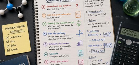 How to Approach a Chemistry Problem Before You Start Calculating